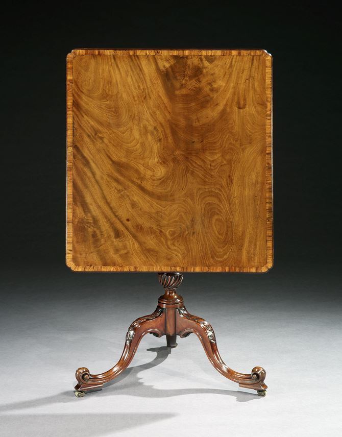 Thomas Chippendale - A mahogany tripod table | MasterArt